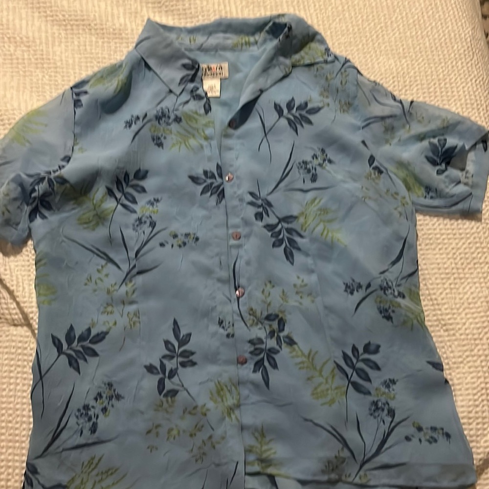 Blue blouse